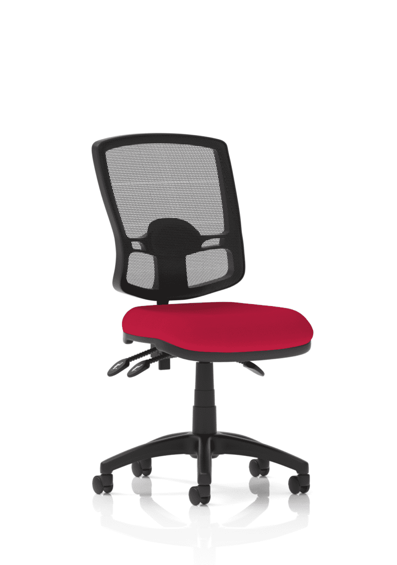 Eclipse Plus III Deluxe Medium Mesh Back Task Operator Office Chair - Image 13