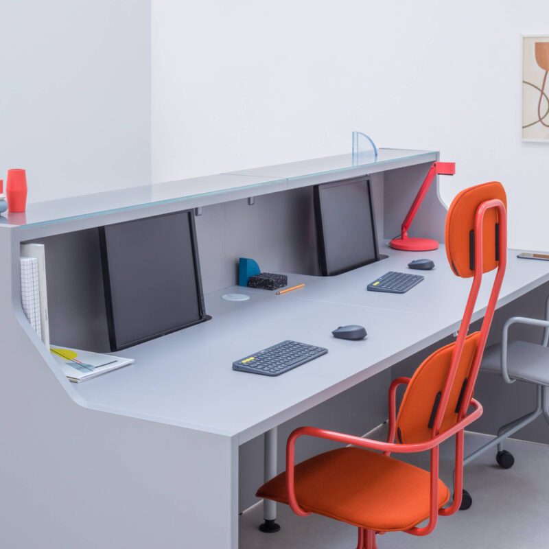 Linea Reception Desks 2 - Image 3