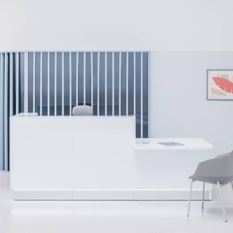 Linea Reception Desks 3 - Image 2