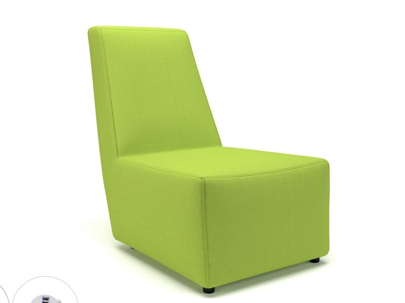 Pella 65cm Wide Chair in Camira Era Fabric with Socket - Image 16