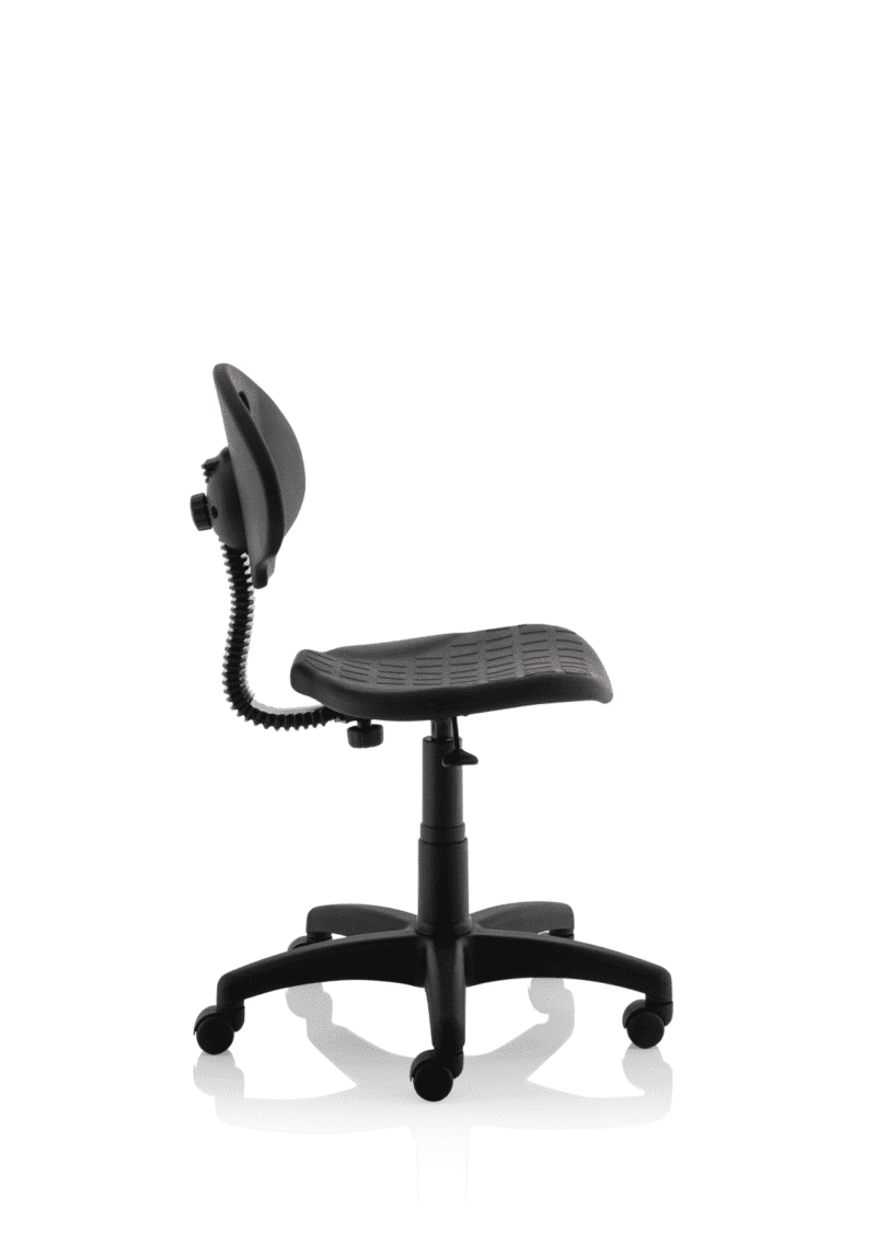 Malaga Polyurethane Medium Back Task Operator Office Chair - Image 7