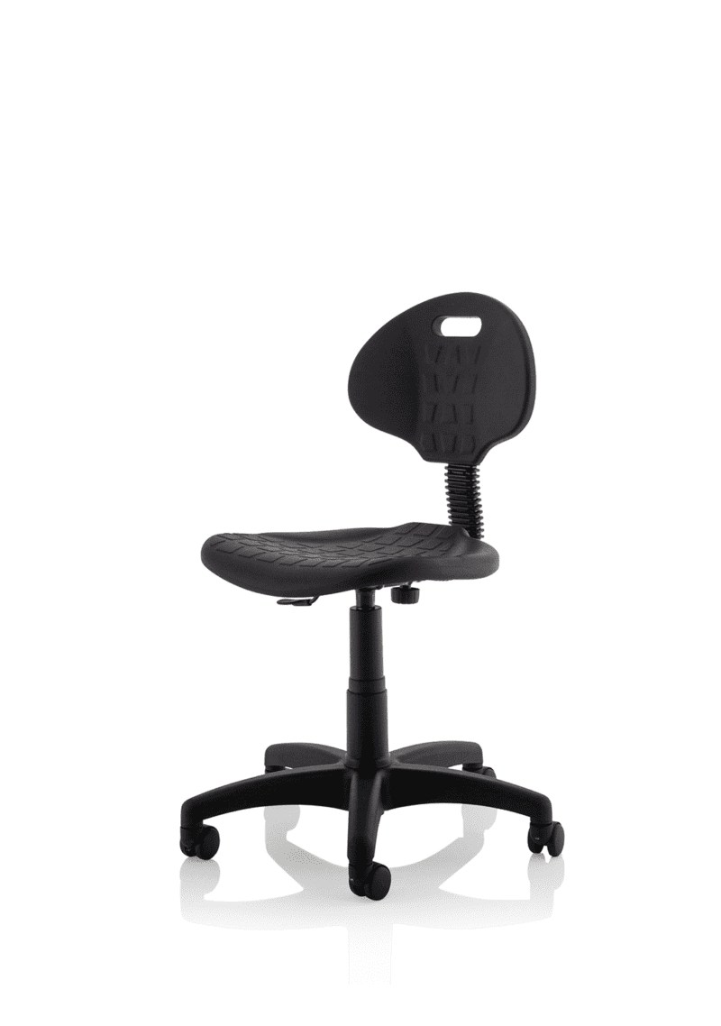 Malaga Polyurethane Medium Back Task Operator Office Chair - Image 8