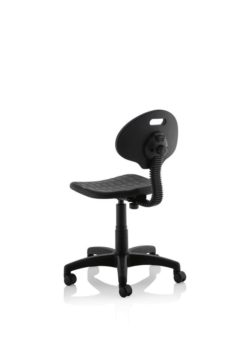 Malaga Polyurethane Medium Back Task Operator Office Chair - Image 4