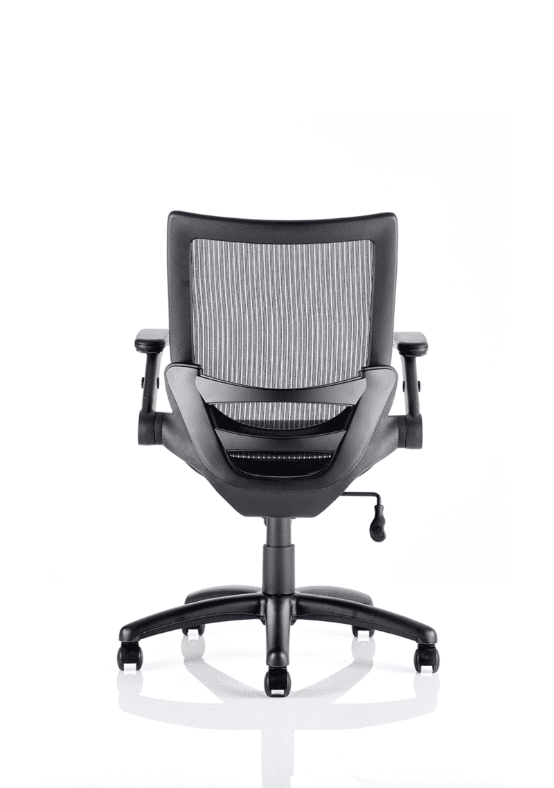 Fuller Medium Mesh Back Task Operator Office Chair with Folding Arms - Image 5