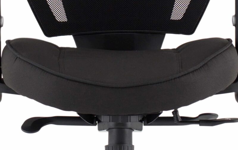 Denver High Mesh Back Black Task Operator Office Chair with Arms - Image 20