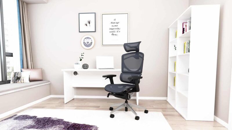 Ergo Click Plus High Back Ergonomic Posture Office Chair with Arms and Headrest - Image 17