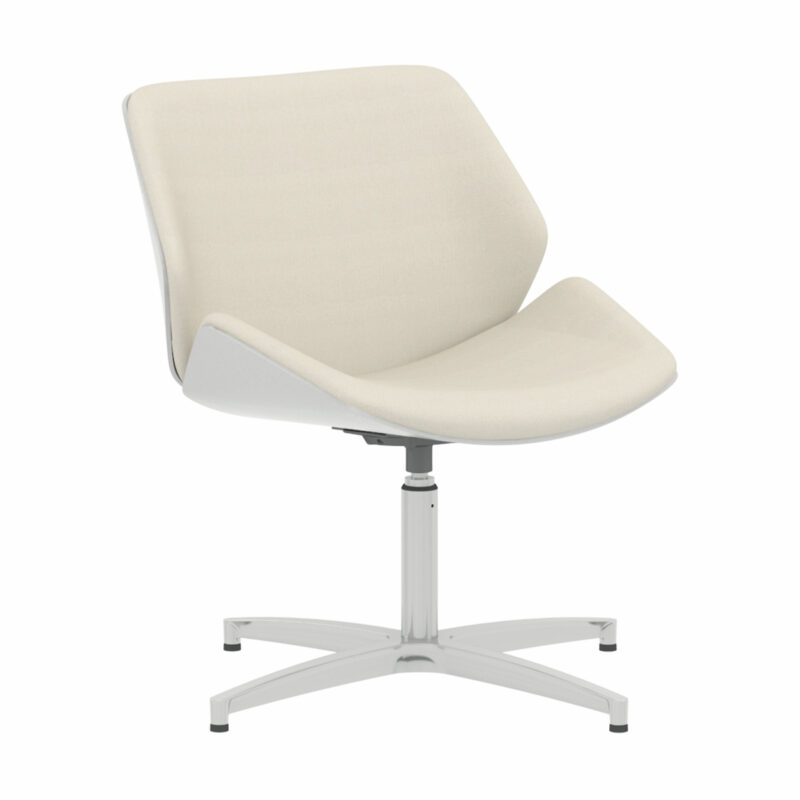 Cascara Chair with Plastic Shell & Four Star Swivel Base - Image 2