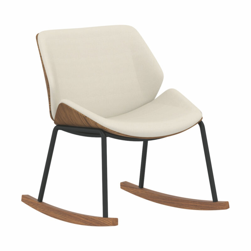 Cascara Rocker Chair with Walnut Shell - Image 2