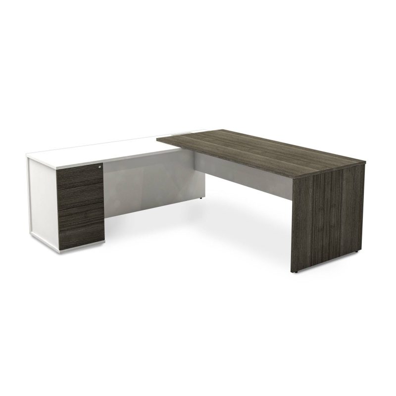 Imperial Executive Desk & Return - Image 3