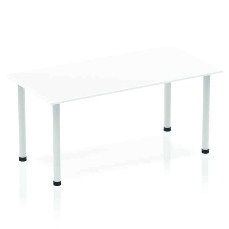 Impulse 1600mm Straight Table With Post Leg - Image 29