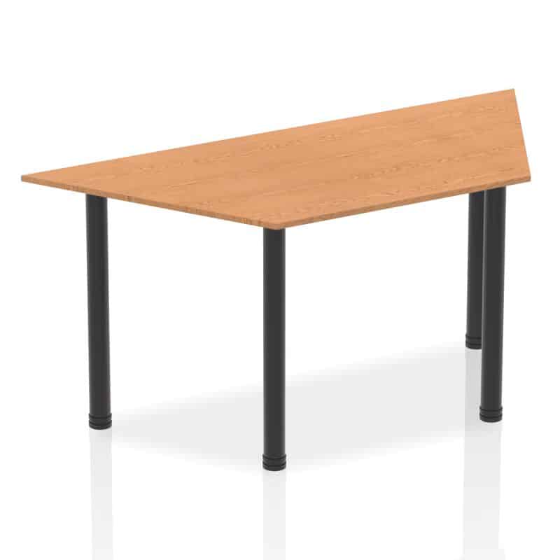Impulse Trapezium Table With Post Leg - Image 16