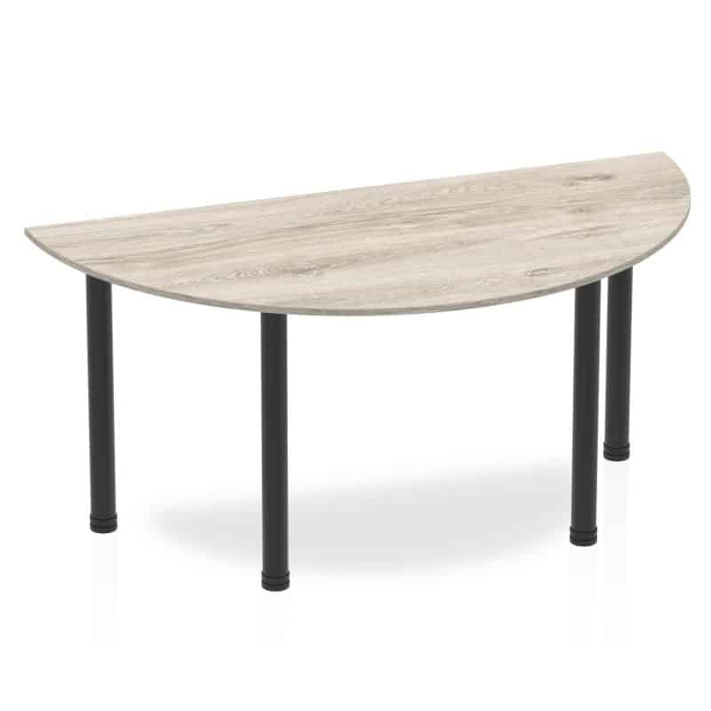 Impulse Semi-Circle Table With Post Leg - Image 6