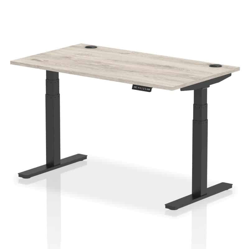 Air Height Adjustable Desk With Cable Ports - Image 43