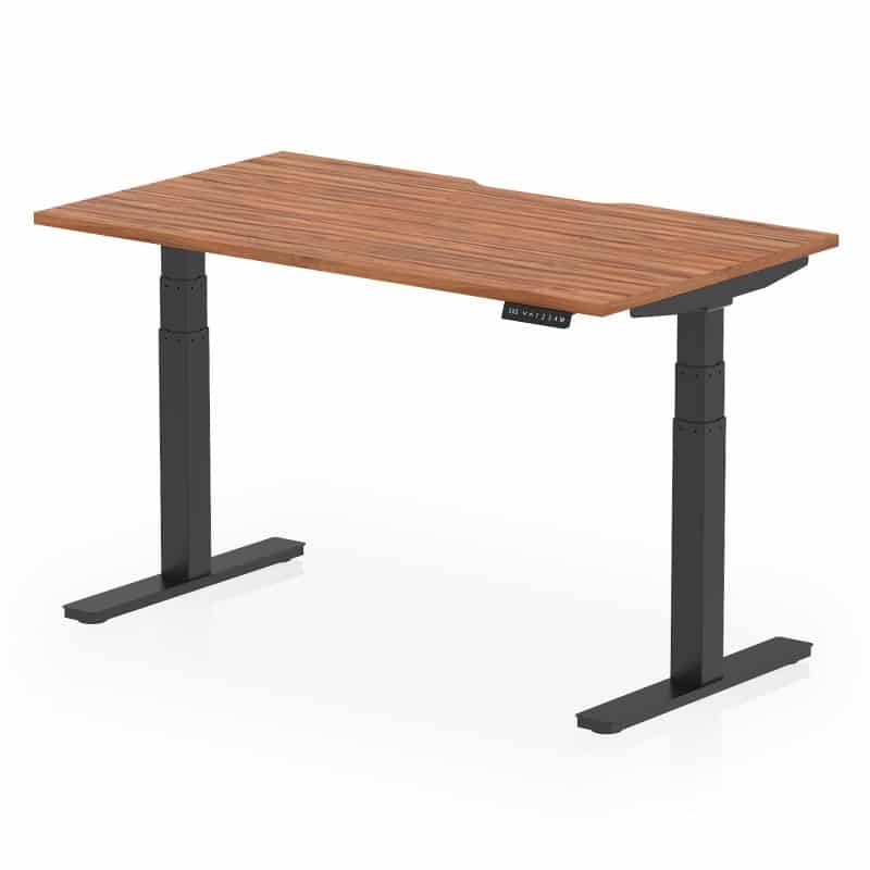 Air Scalloped Edge Height Adjustable Office Desk - Image 31