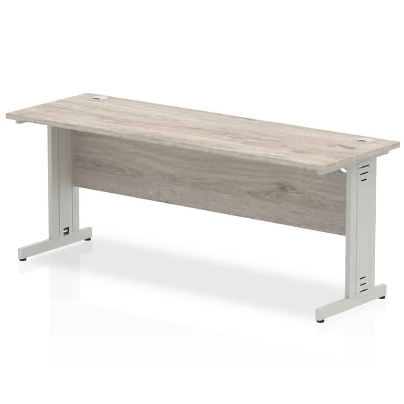 Impulse 1800mm Slimline Desk Cable Managed Leg - Image 3