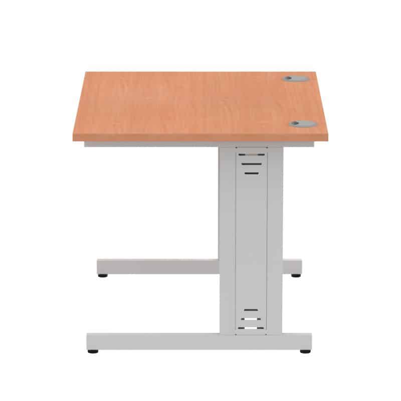 Impulse 1000mm Straight Desk Cable Managed Leg - Image 8