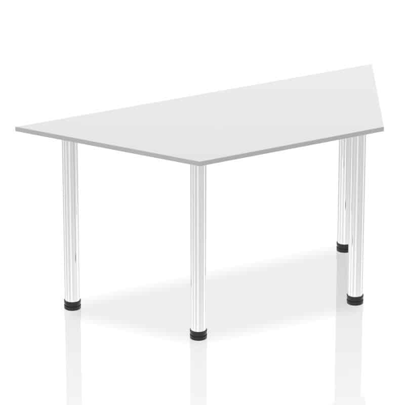 Impulse Trapezium Table With Post Leg - Image 28