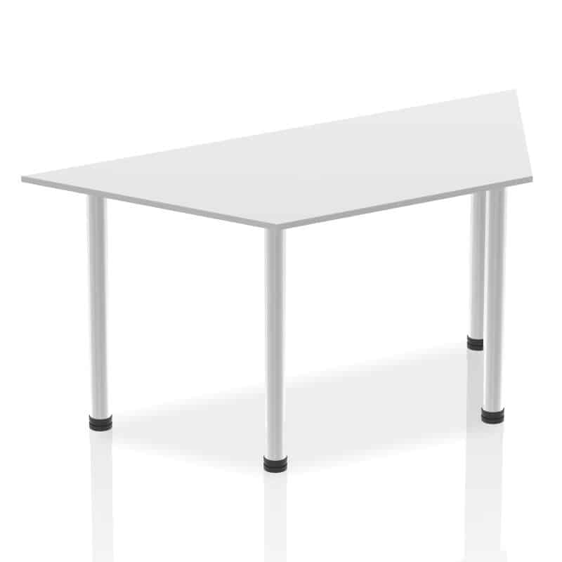 Impulse Trapezium Table With Post Leg - Image 27