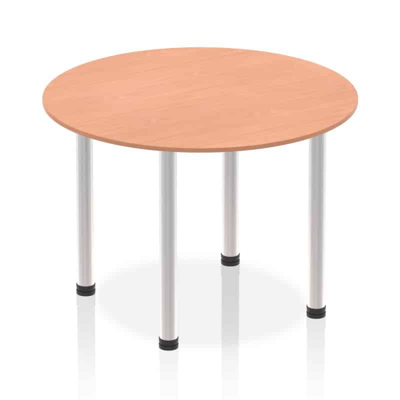 Impulse Round Table With Post Leg - Image 2
