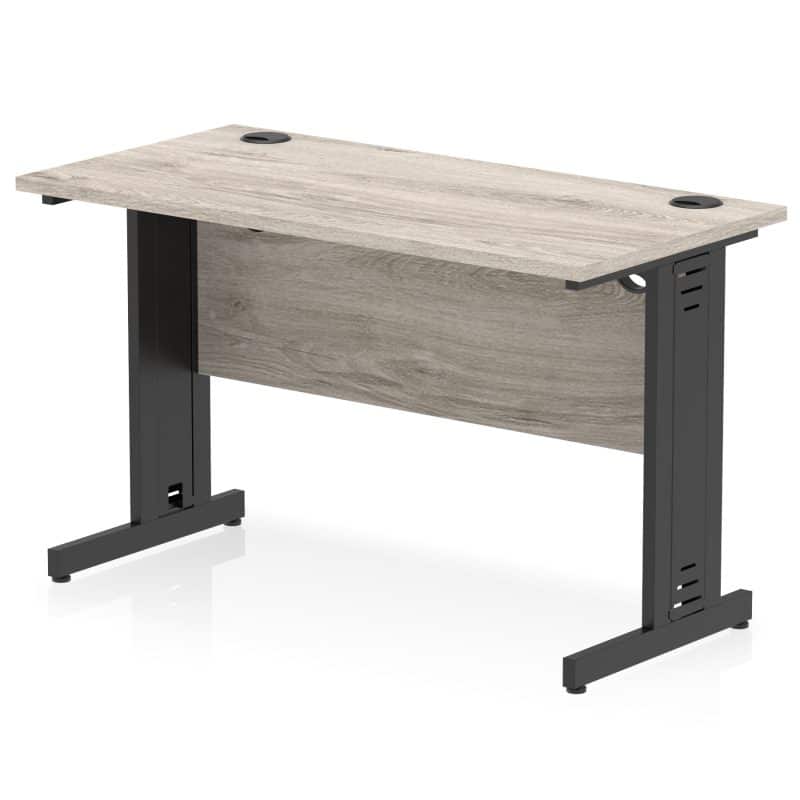Impulse 1200mm Slimline Desk Cable Managed Leg - Image 17