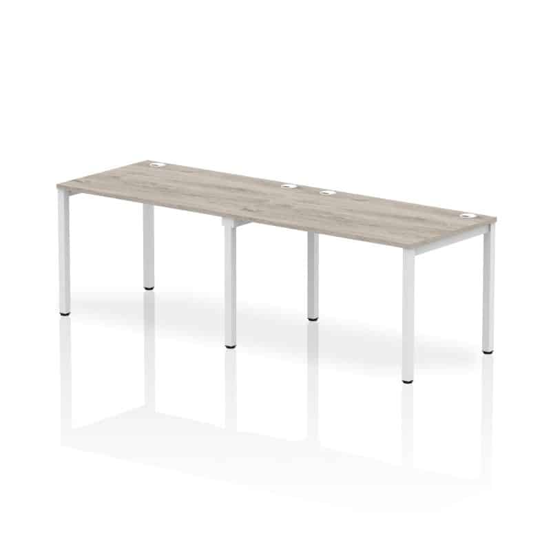 Impulse Single Row Bench Desk - 2 Person - Image 4