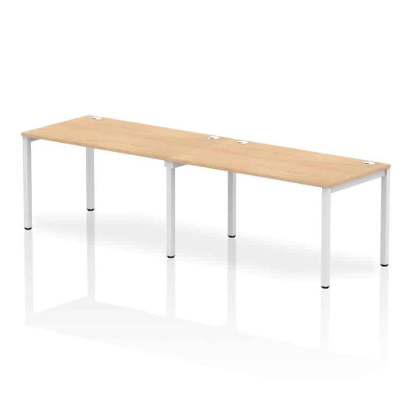 Impulse Single Row Bench Desk - 2 Person - Image 18