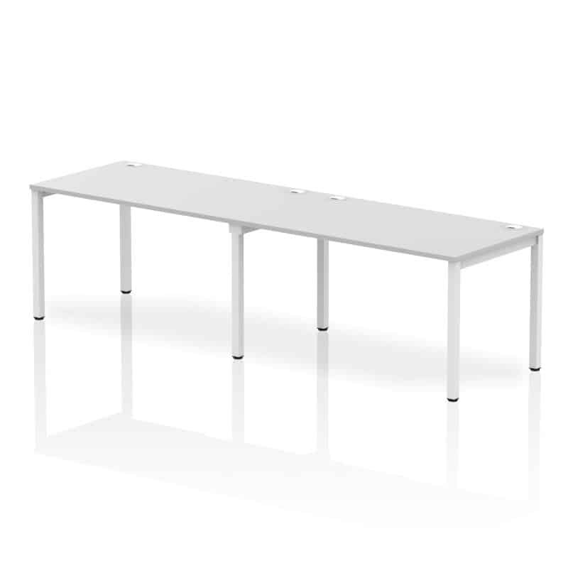Impulse Single Row Bench Desk - 2 Person - Image 24