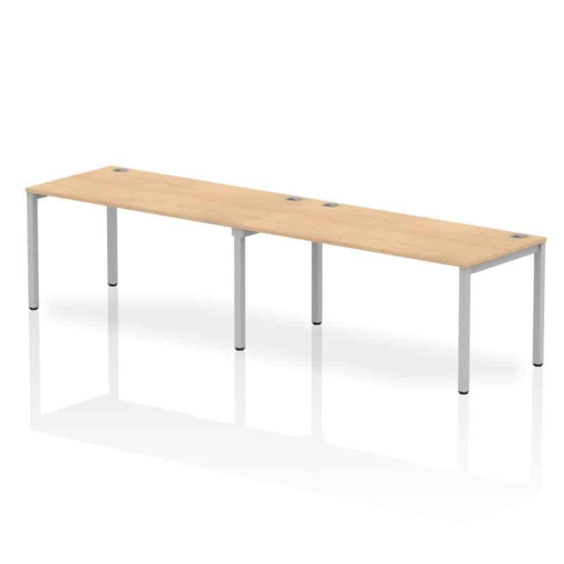 Impulse Single Row Bench Desk - 2 Person - Image 29