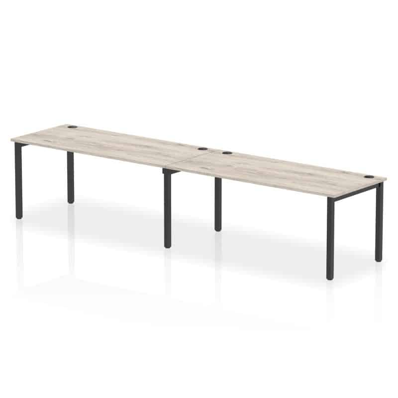 Impulse Single Row Bench Desk - 2 Person - Image 80