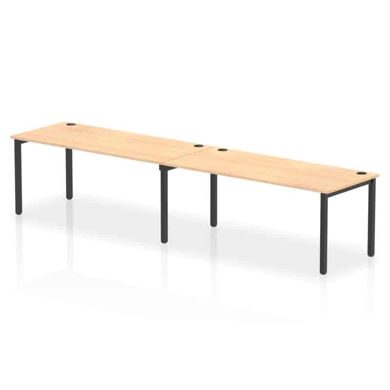 Impulse Single Row Bench Desk - 2 Person - Image 81