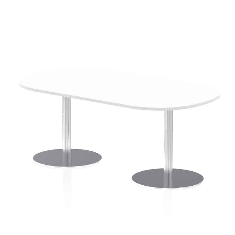 Italia Boardroom Table Silver Leg - Image 3