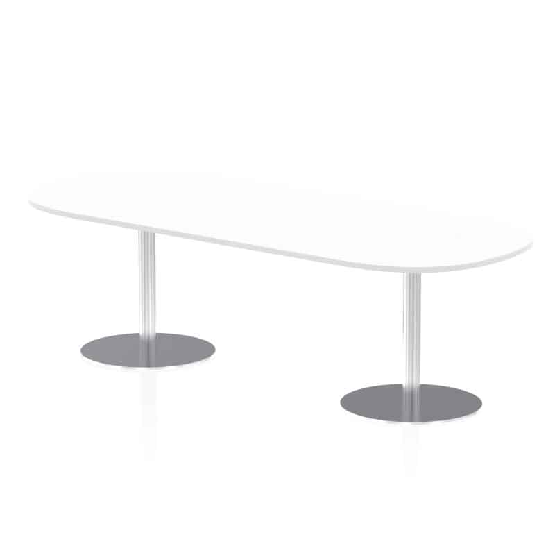 Italia Boardroom Table Silver Leg - Image 15