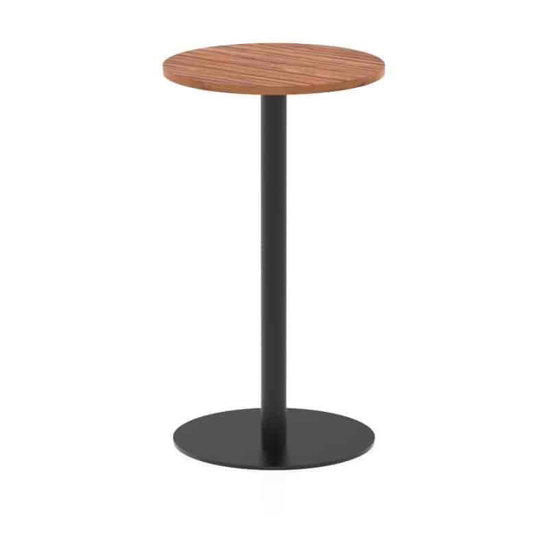 Italia Round Poseur Table Black Leg - Image 8