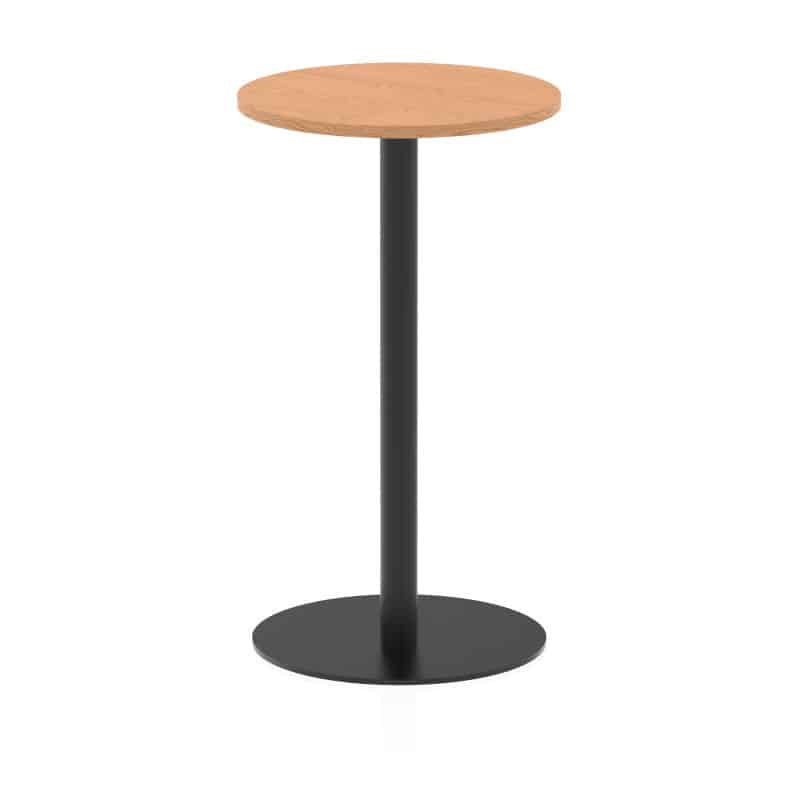 Italia Round Poseur Table Black Leg - Image 11