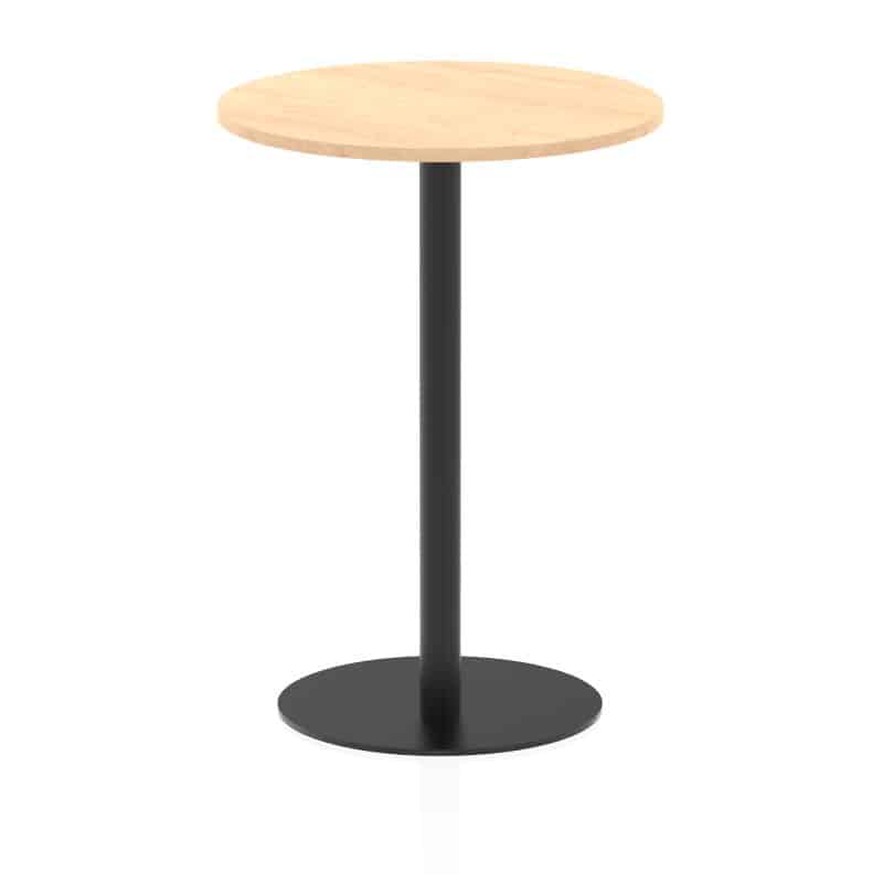 Italia Round Poseur Table Black Leg - Image 22