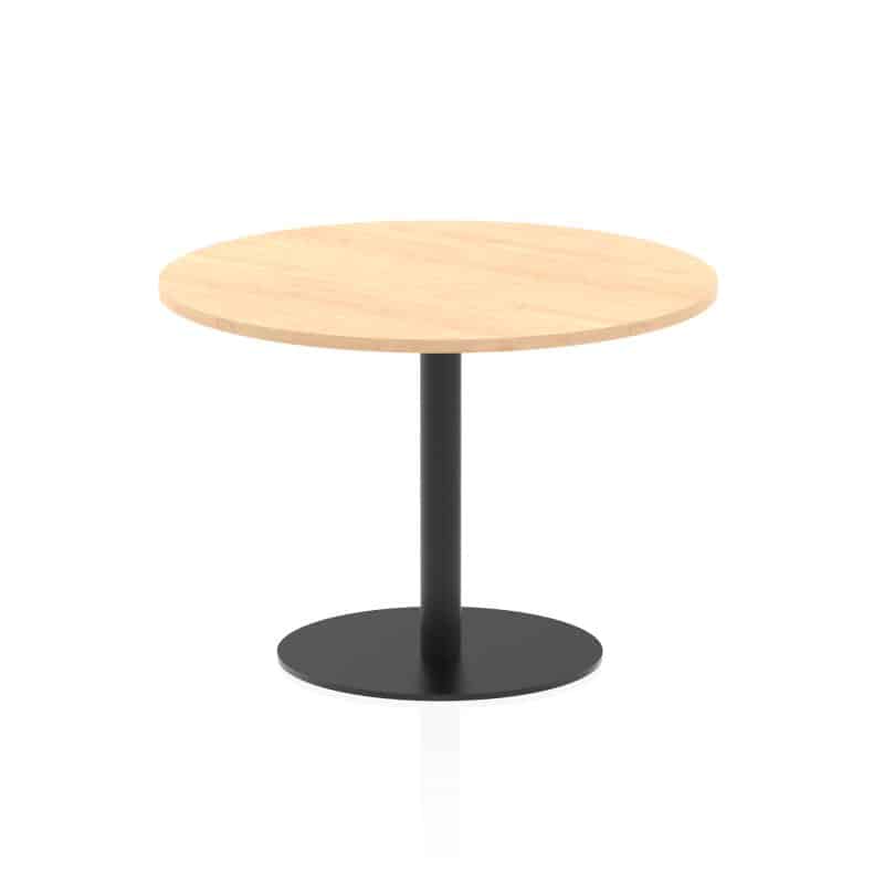 Italia Round Poseur Table Black Leg - Image 28