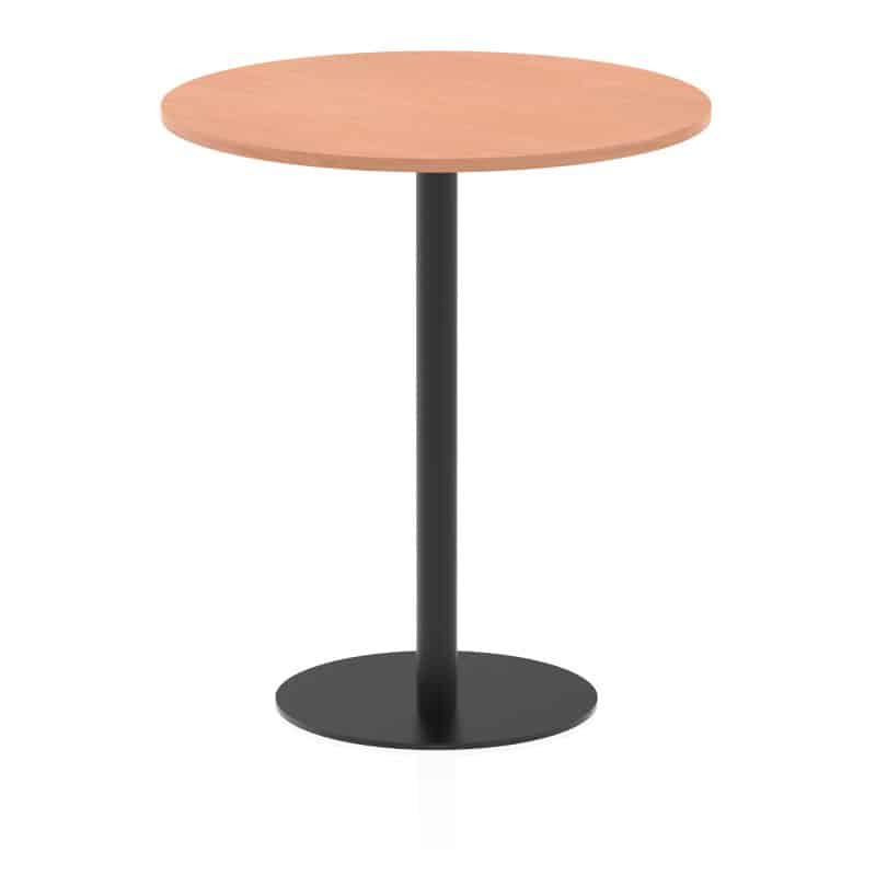 Italia Round Poseur Table Black Leg - Image 31
