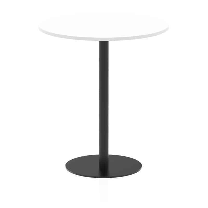 Italia Round Poseur Table Black Leg - Image 33