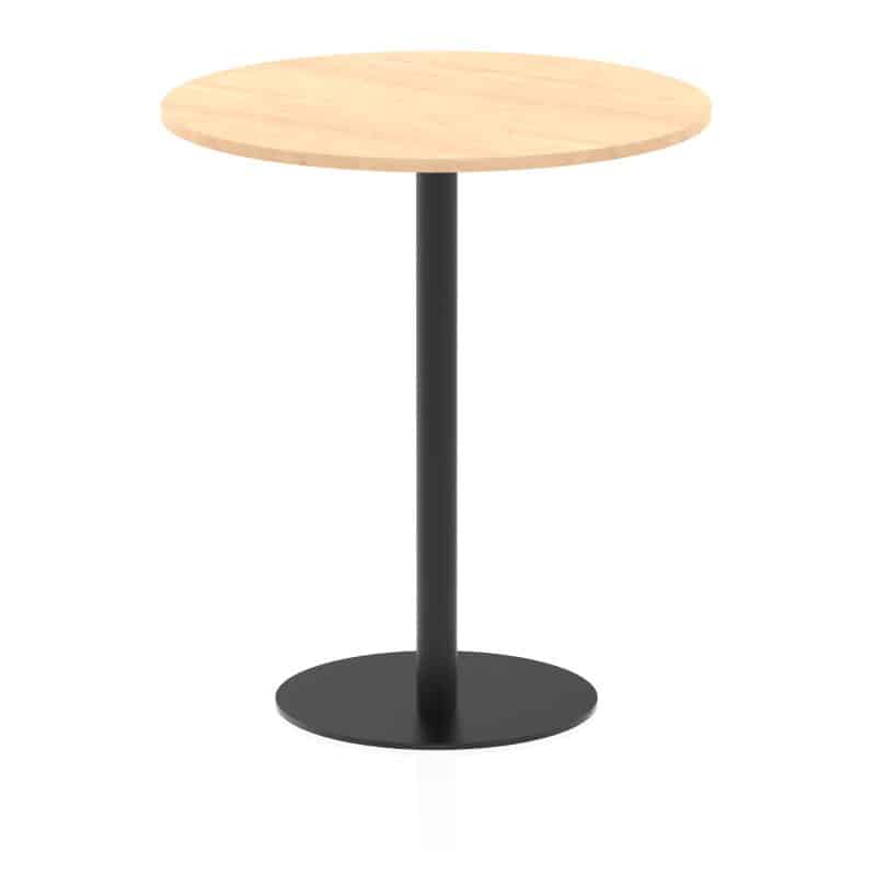 Italia Round Poseur Table Black Leg - Image 34