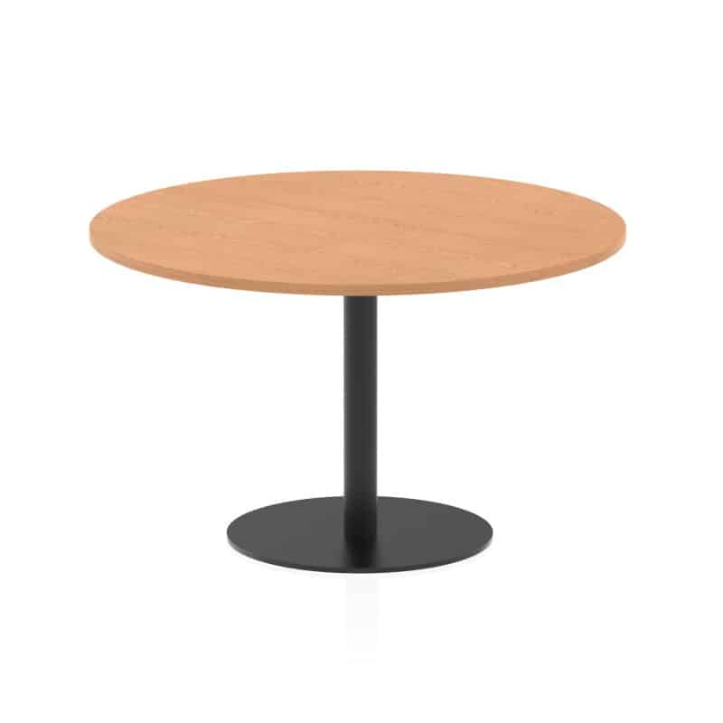 Italia Round Poseur Table Black Leg - Image 41