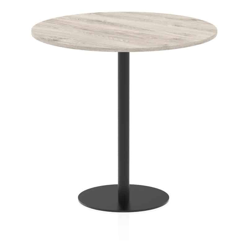 Italia Round Poseur Table Black Leg - Image 48