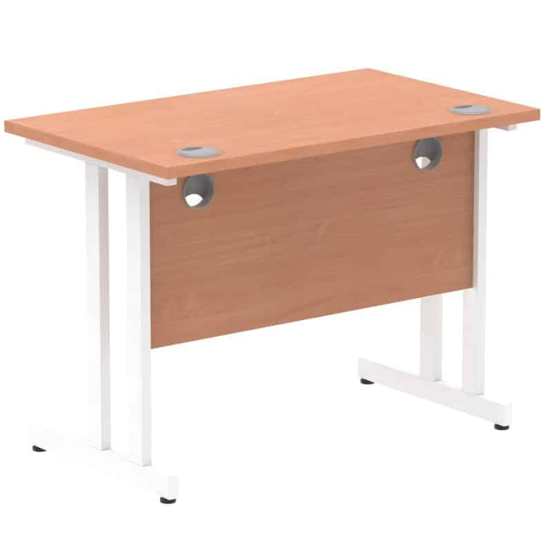 Impulse 1000mm Slimline Desk Cantilever Leg - Image 15