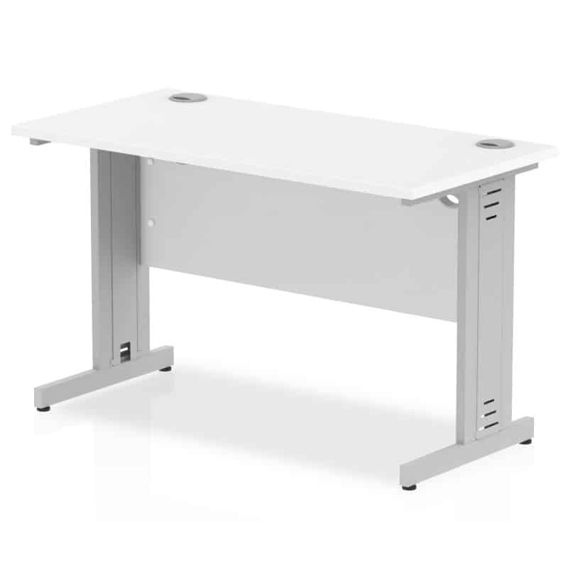 Impulse 1200mm Slimline Desk Cable Managed Leg - Image 11