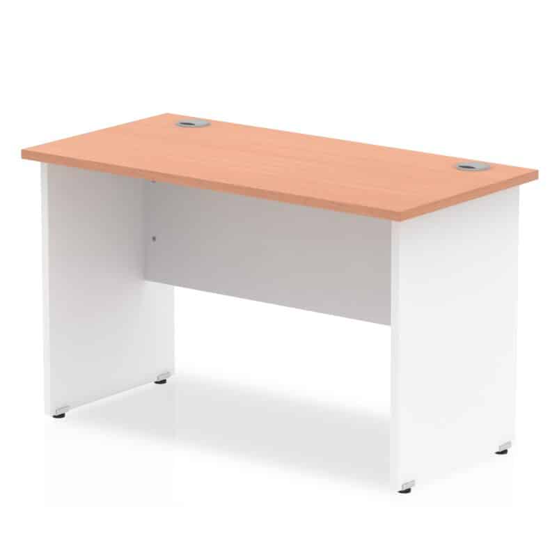 Impulse 800mm Slimline Desk Panel End Leg - Image 2