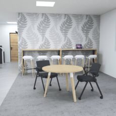 Arches Dialogue Round & Barrel Meeting Tables