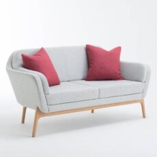HARC Two Seater Sofa Oak Legs