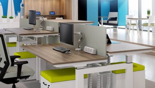 Progress Height Adjustable Bench Desks