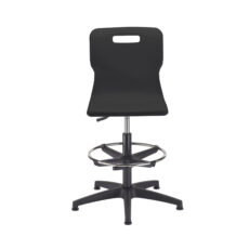Titan Swivel Senior Chair with Chrome Base, Castors and D-Kit