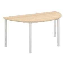 Elite Semi-Circular Training Table with Square legs