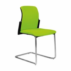 Leola Meeting Chair on Cantilever Frame Upholstered Seat & Back